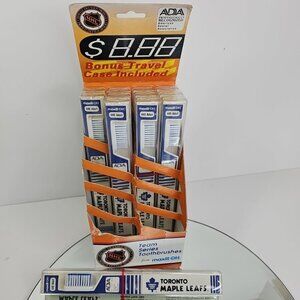 Toronto Maple Leafs Toothbrushes 12pcs & Advertising Display NHL Hockey Dental